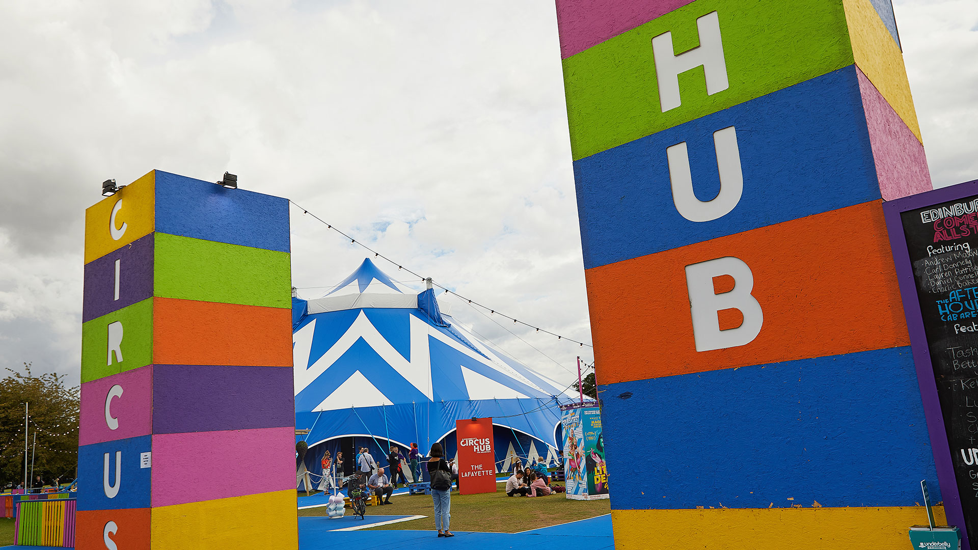 Underbelly's Circus Hub on the Meadows