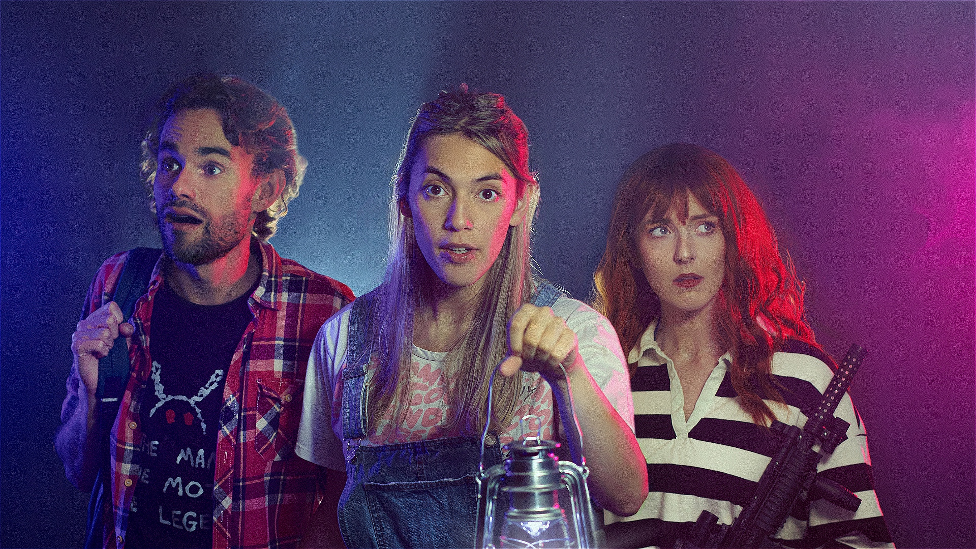 Alex Prescott, Alex Franklin and Nikola McMurtrie in Mothman