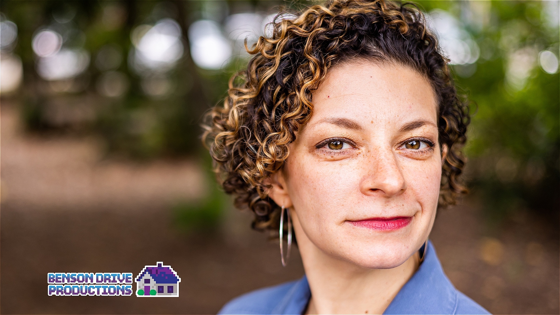 A headshot of the artist, Marisol Soledad, with Benson Drive Productions' logo in the corner.